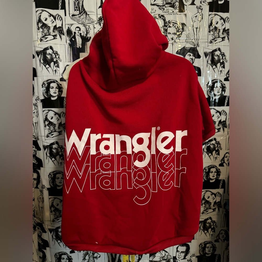 NWOT Wrangler Dog hoodie XL